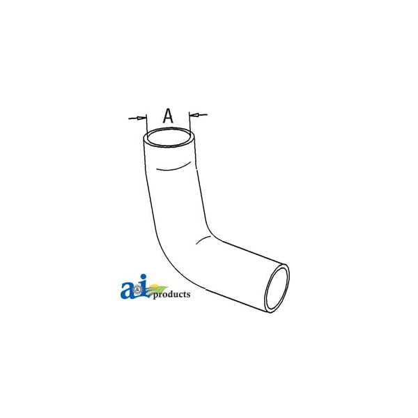 Radiator Hose, Bottom 13" x3.5" x3"
